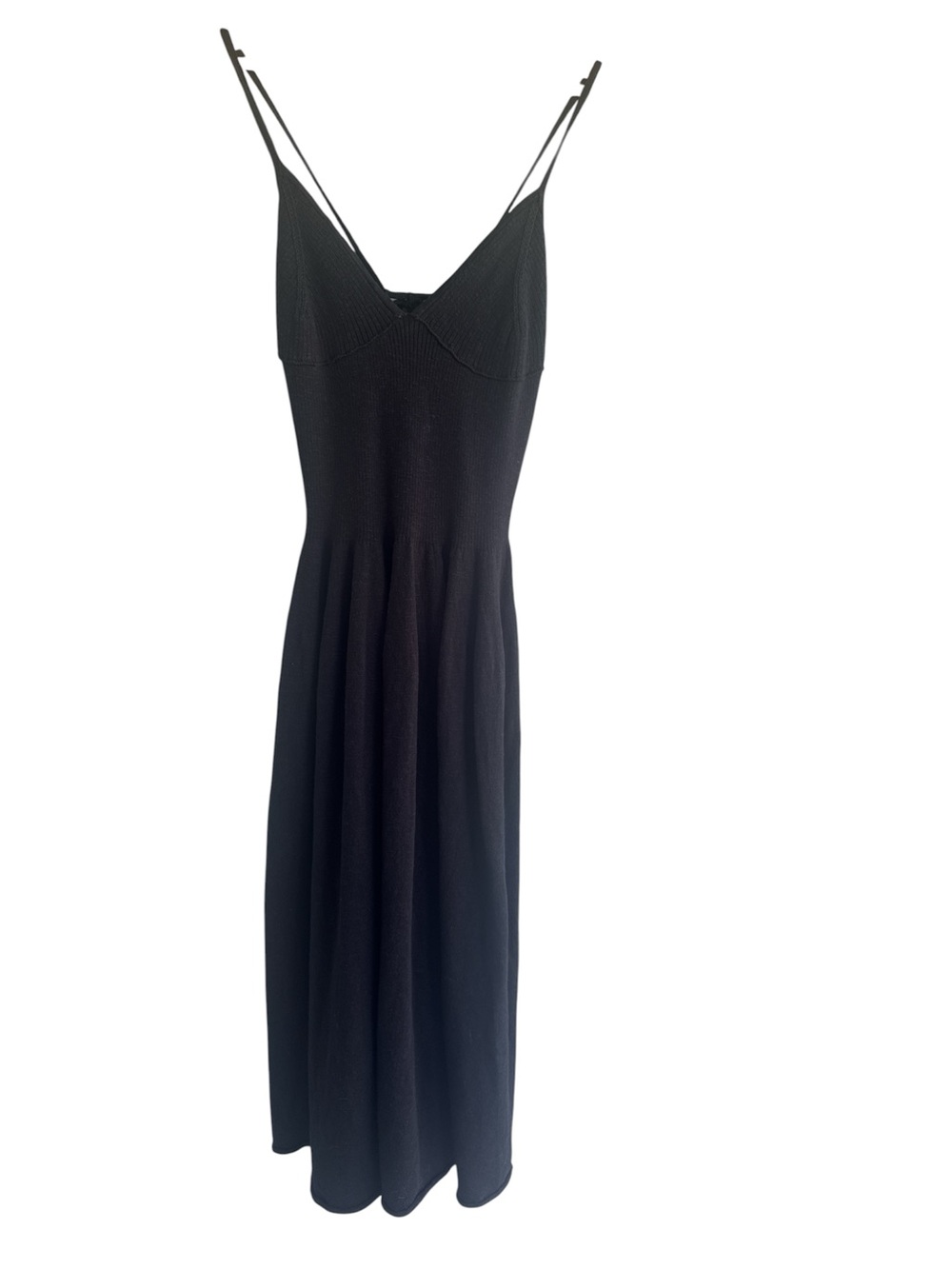 Free People Beach Black Knit Cover-Up Dress NWT Size M